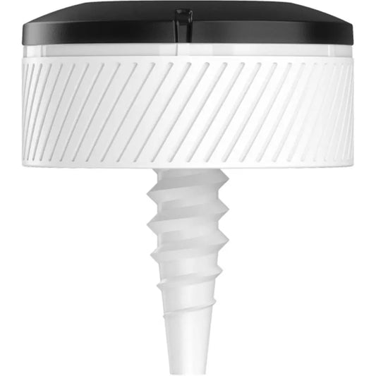 Golf Schlägersensor, weiß mit schwarzem Deckel, Nahaufnahme, Detailansicht für Zubehör