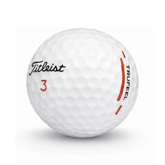 25 Titleist TruFeel White | AAAA/AAA