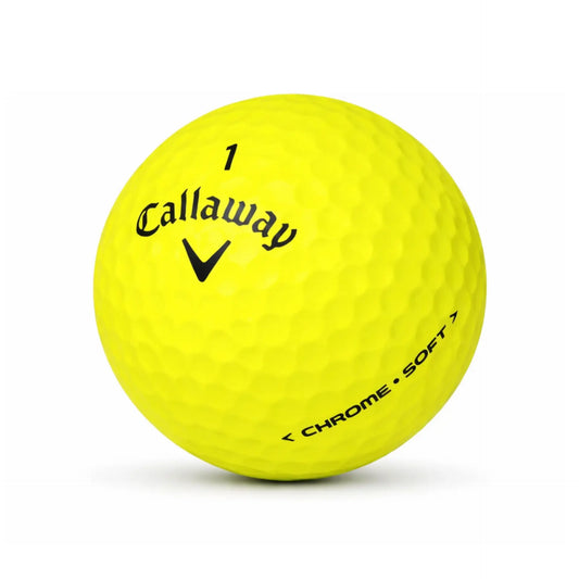 25 Callaway Chrome Soft Yellow | AAAA/AAA