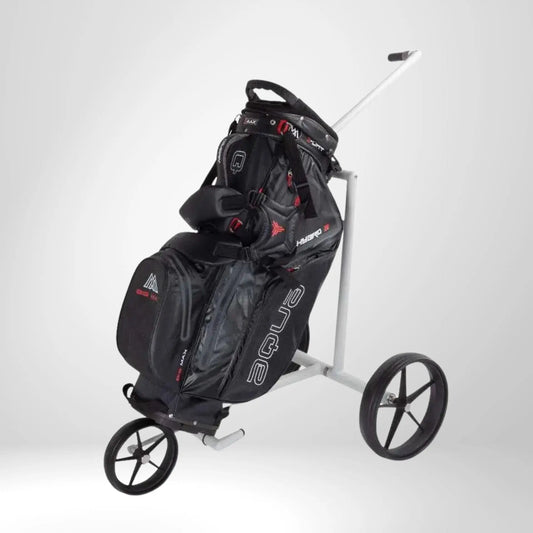 Big Max e-Lite 3 Rad Elektro Trolley – Frontansicht Farbvariante 1 auf weißem Hintergrund