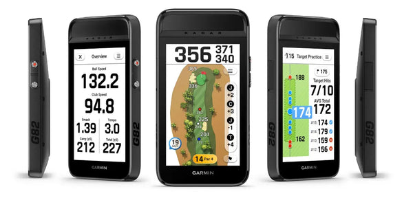 Golf GPS Gerät mit farbigem Touchdisplay, Golfplatz-Übersicht und Trainingsdaten, Modell G82