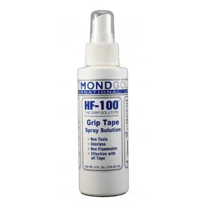 HF-100 Grip Tape Activator Spray 100ml für Golf Griffband, weiße Flasche mit Sprühkopf