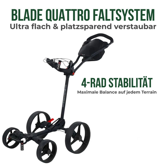 Big Max Blade Quattro - 4 Rad Push Trolley