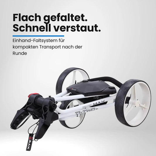 Big Max TI TWO Push Trolley – Seitenansicht Farbvariante 2