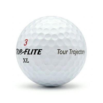 Top Flite Mix Lakeballs | AAAA/AAA – 25 gebrauchte weiße Golfbälle gemischt, freigestellt