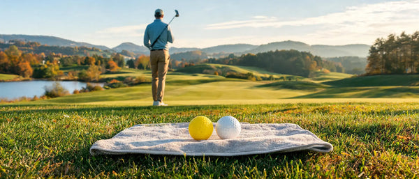 Gelbe Golfbälle im Herbst: Wann sie wirklich besser sichtbar sind