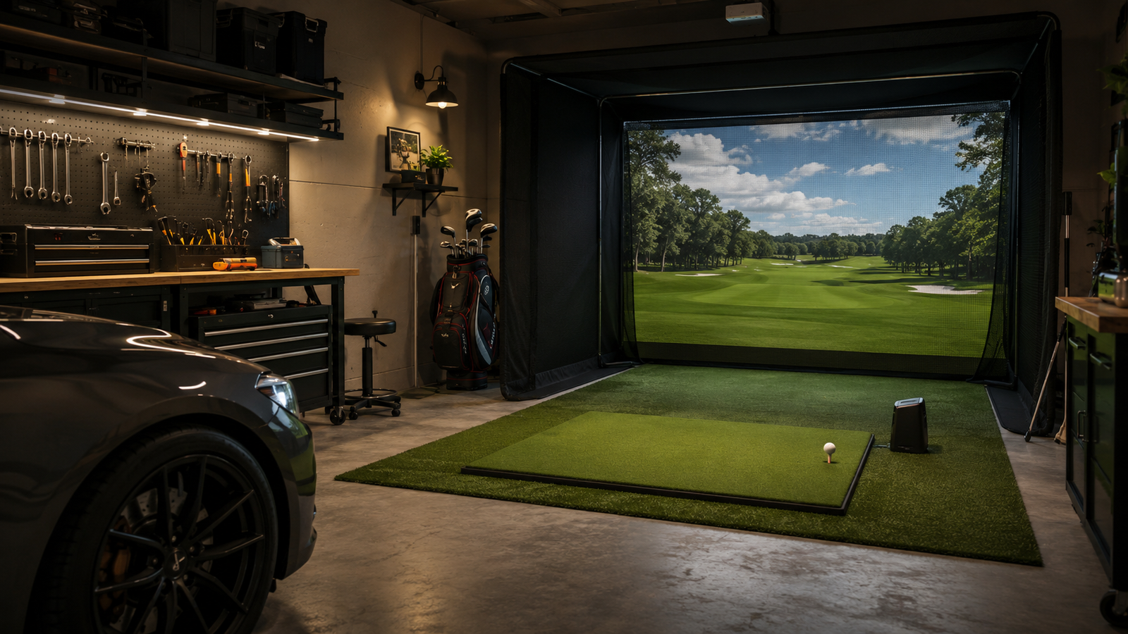 Golfsimulator für zuhause – Low Budget: Was gibt es da?