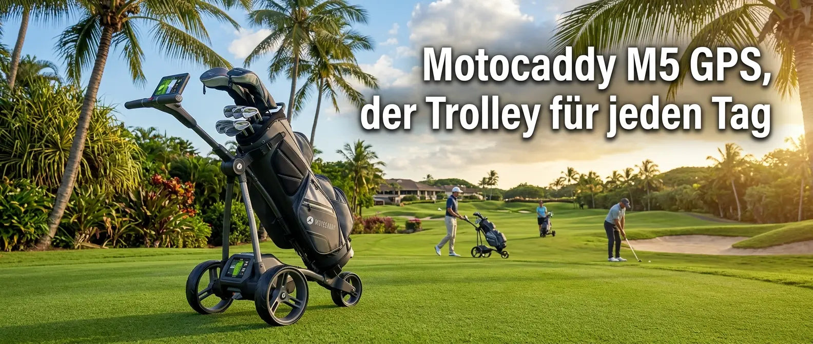 Motocaddy M5 GPS DHC Electric Trolley: Kompletter Guide 2026