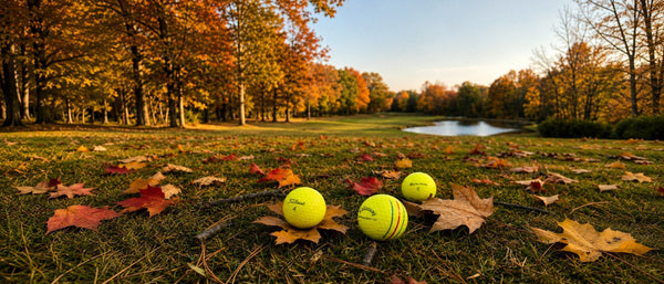 Welche Golfbälle passen zum Herbstgolf?