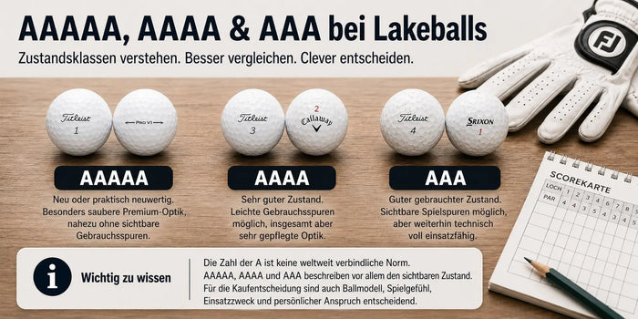 Lakeball-Qualitäten erklärt: Was bedeuten AAAAA, AAAA und AAA?