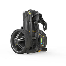 Zusammengeklappter elektrischer Golf Trolley mit GPS, große Räder, modernes Design