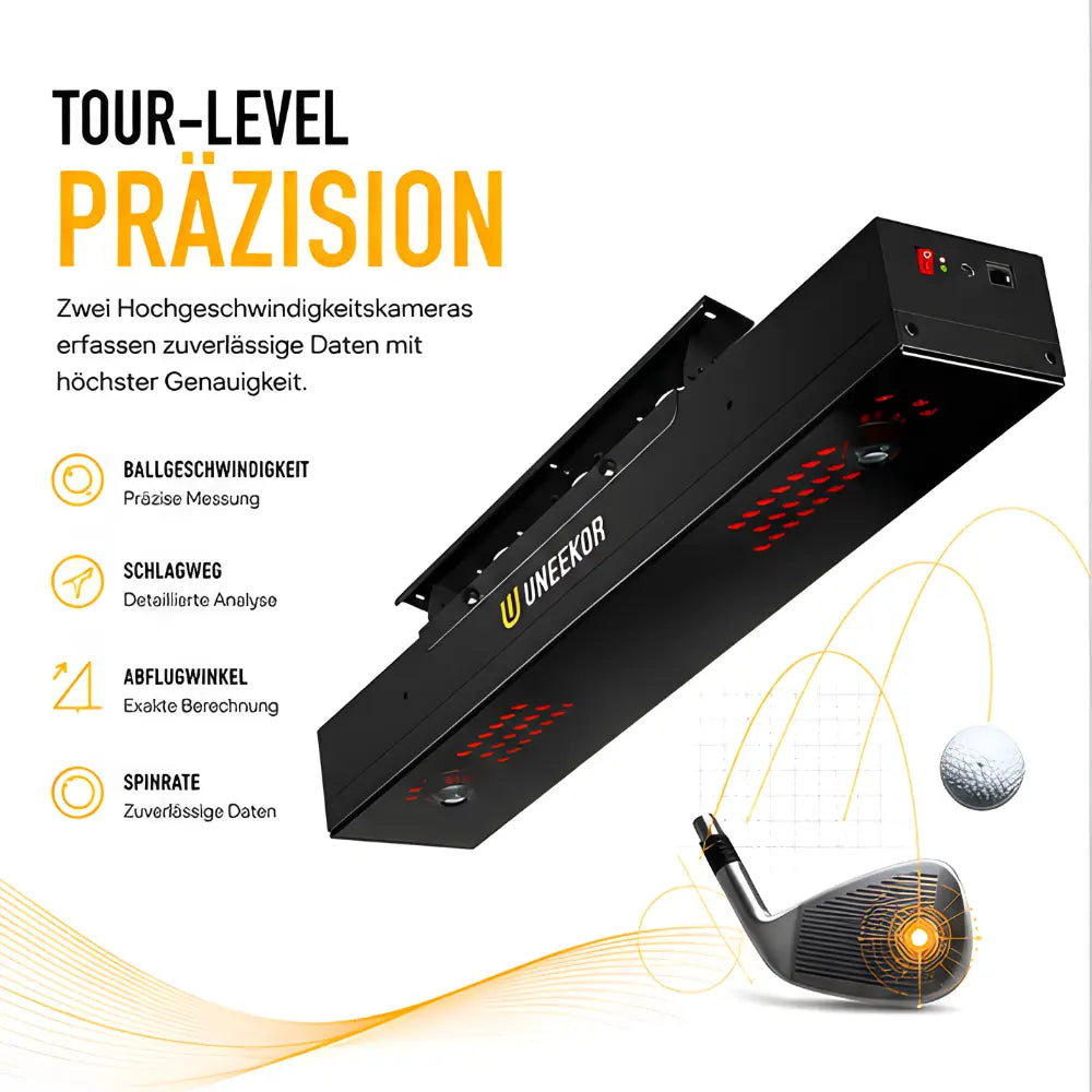 Uneekor EYE XR Golf Launch Monitor inkl. Swing Optix