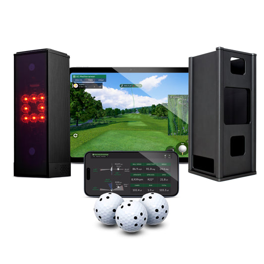 Square Golf Bundle - Launch Monitor inkl. Metal Case 