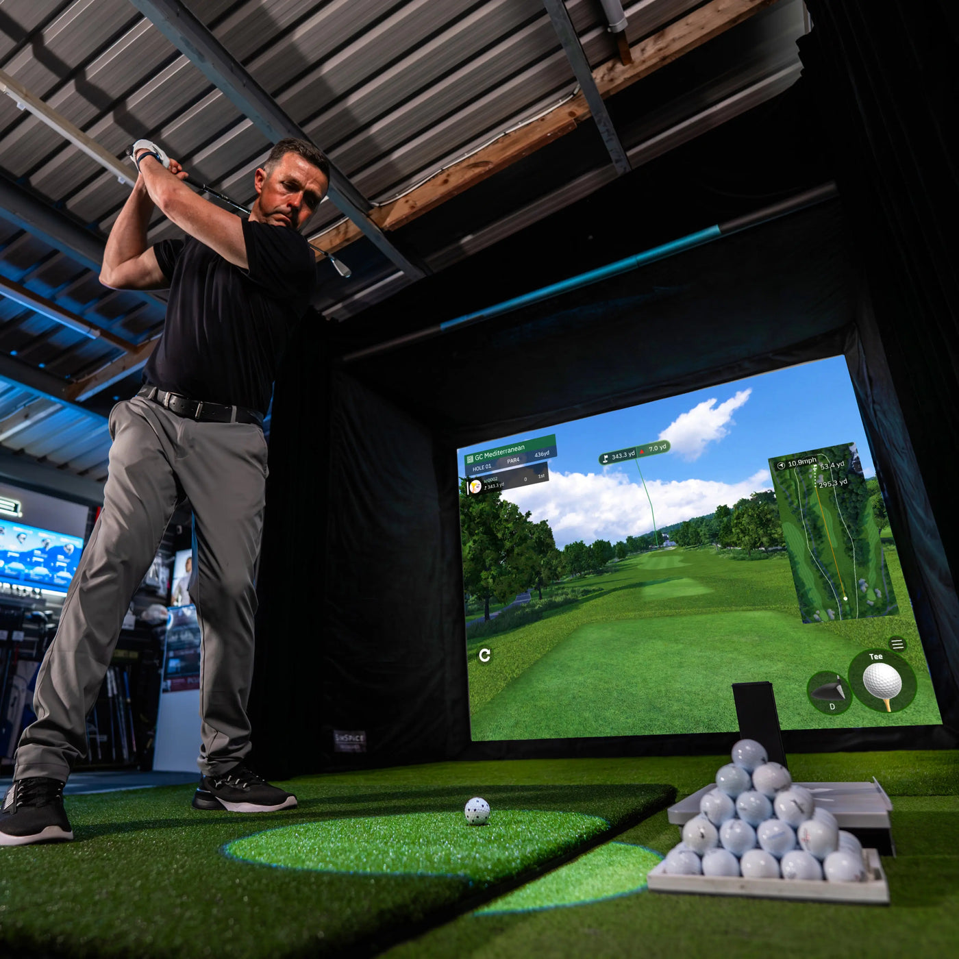 Square Golf Bundle – Virtuelle Golfplatz-Software mit realistischen Courses