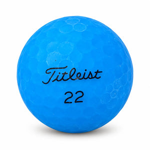 Blaue Titleist Golfball Mix Bunt der Kategorie AAAA/AAA.