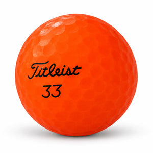 Titleist Mix Bunt Golfball in auffälligem Orange, Klassifikation AAAA/AAA.