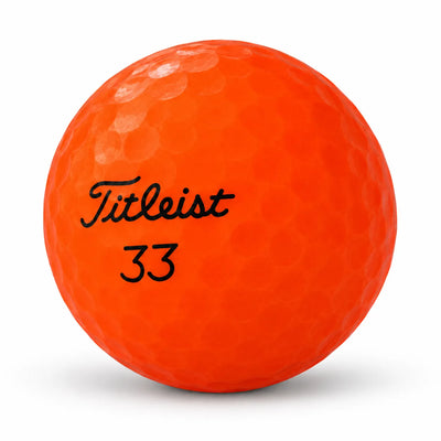 Titleist Mix Bunt Golfball in auffälligem Orange, Klassifikation AAAA/AAA.