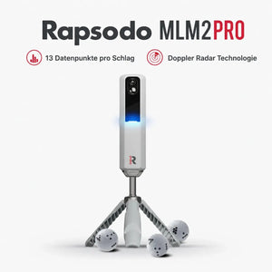 Golfnetz x Rapsodo Bundle mit MLM2PRO, bietet 13 Datenpunkte pro Schlag und Doppler Radar Technologie.