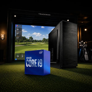 PC-System Golf Simulator 4K UHD mit Intel i9, 1 TB SSD, RTX 5070 Ti und 32GB RAM DDR5-5600.