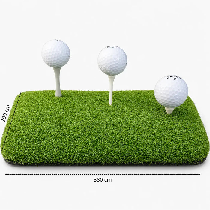 Tee Turf XL für GSK, 380 x 200 cm Rasenfläche, Ersatz für Golf-Simulator.