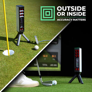 Golf Trainingsgerät Square zur Verbesserung der Schlaggenauigkeit auf dem Golfplatz.