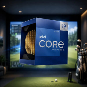 PC System Golf Simulator 4K UHD mit Intel Core i9, 1 TB SSD, RTX 5070 Ti und 32GB RAM DDR5.