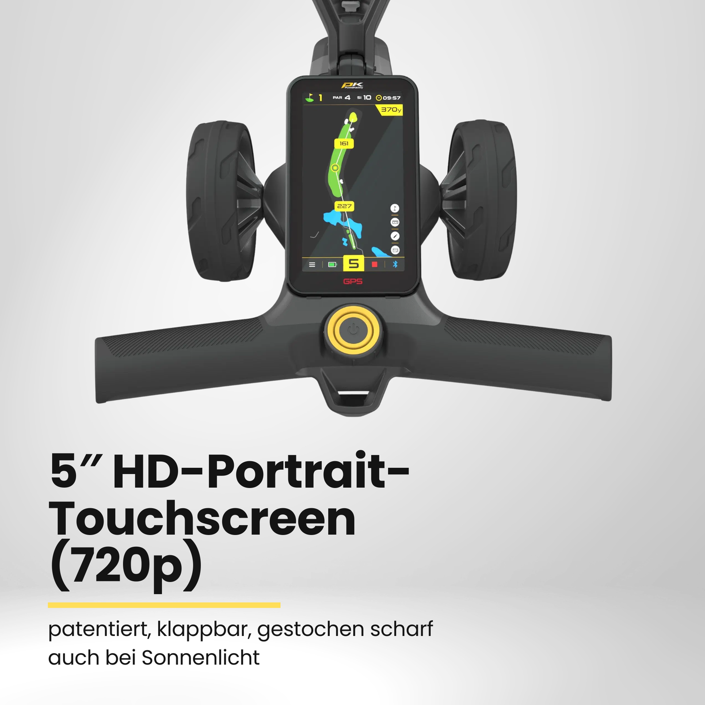 PowaKaddy CT12 ULTRA COMPACT GPS EBS XL Lithium Battery