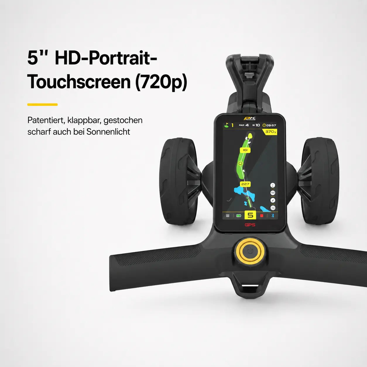 PowaKaddy CT12 ULTRA COMPACT GPS EBS XL Lithium Battery