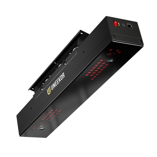 Uneekor Golf Simulator Sensor, schwarze Deckenhalterung, Indoor Golf Zubehör