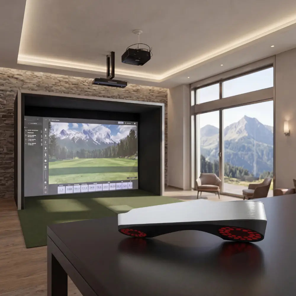 GSK ELITE Protee VX Golf Simulator – Systemübersicht Indoor Golfsimulator mit ProTee VX