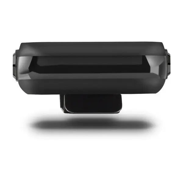 Schwarzes GPS Golfgerät, seitliche Ansicht, kompakt, modernes Design, Golf Zubehör