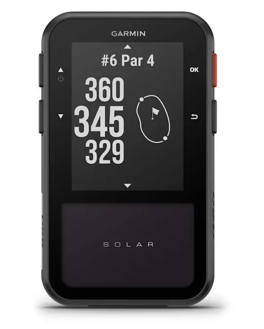 Garmin Approach G20 Solar Golf GPS Entfernungsmesser mit Display und Lochanzeige