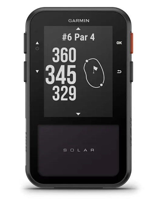Garmin Approach G20 Solar Golf GPS Entfernungsmesser mit Display und Lochanzeige