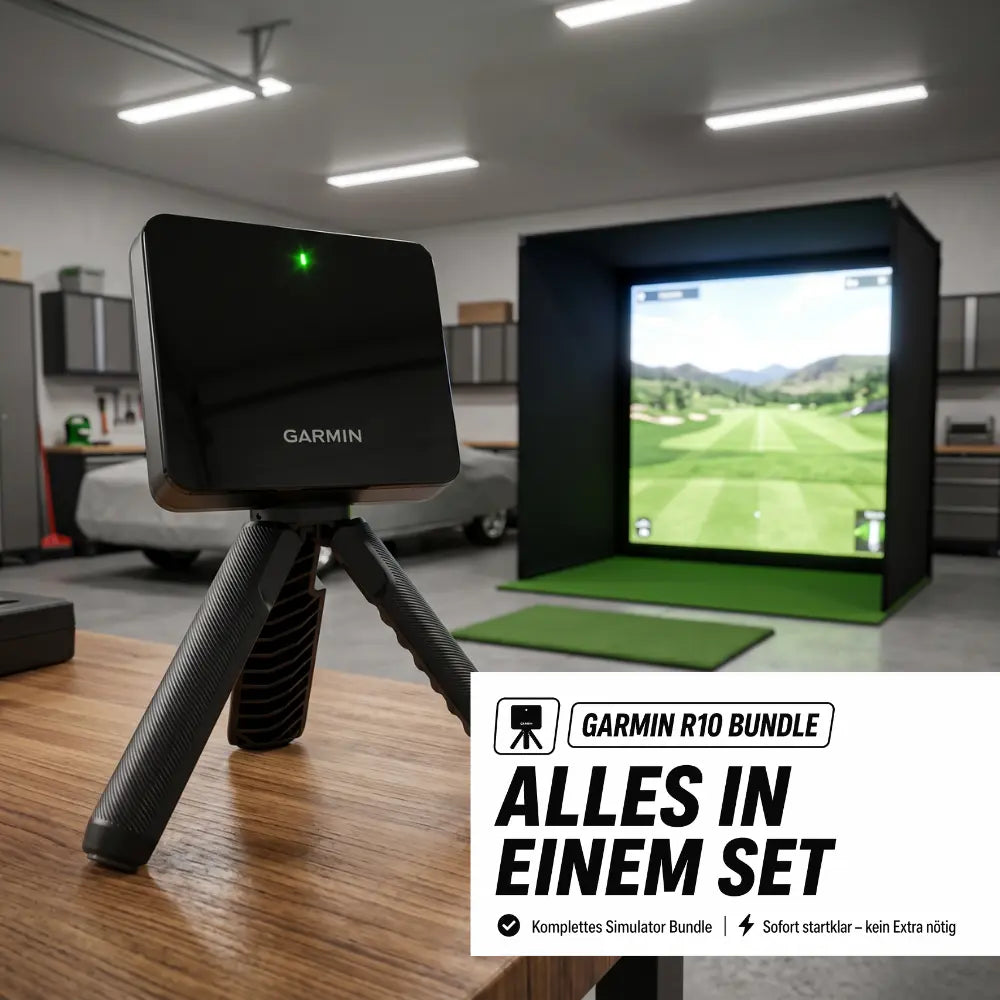 Golfbox x Garmin R10 Bundle – GSK Golfbay mit Garmin Approach R10, Übersicht