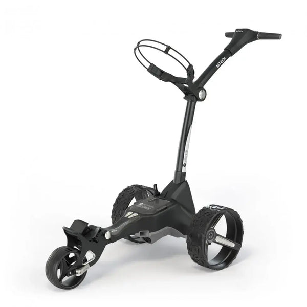 Motocaddy M-TECH GPS E-Trolley – Elektrischer Golf Trolley mit GPS Display, Gesamtübersicht
