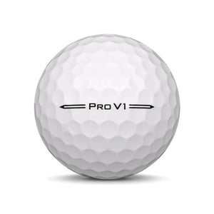 Titleist Pro V1 2024 Lakeball – Gebrauchter weißer Golfball mit Pro V1 Logo und Nummer