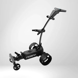 Robera Pro AI Visual Golf Caddy – KI-gesteuerter elektrischer Golf Trolley, Frontansicht freigestellt