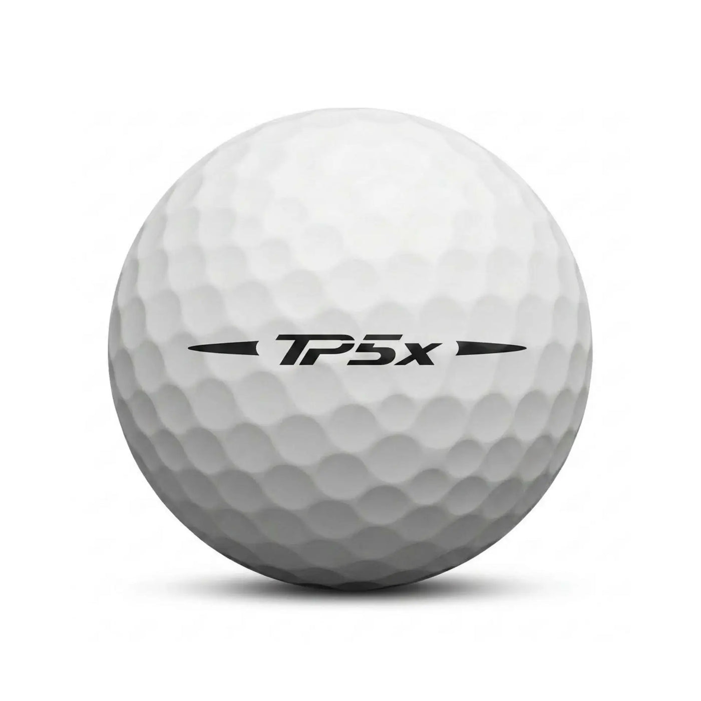 TaylorMade TP5x Tour Lakeball – Gebrauchter weißer Golfball mit TP5x Logo und Nummer