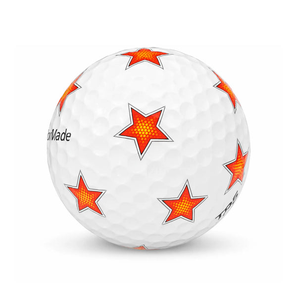 TaylorMade TP5 Pix Mix Lakeball – Gebrauchter weißer Golfball mit Pix Muster und Logo