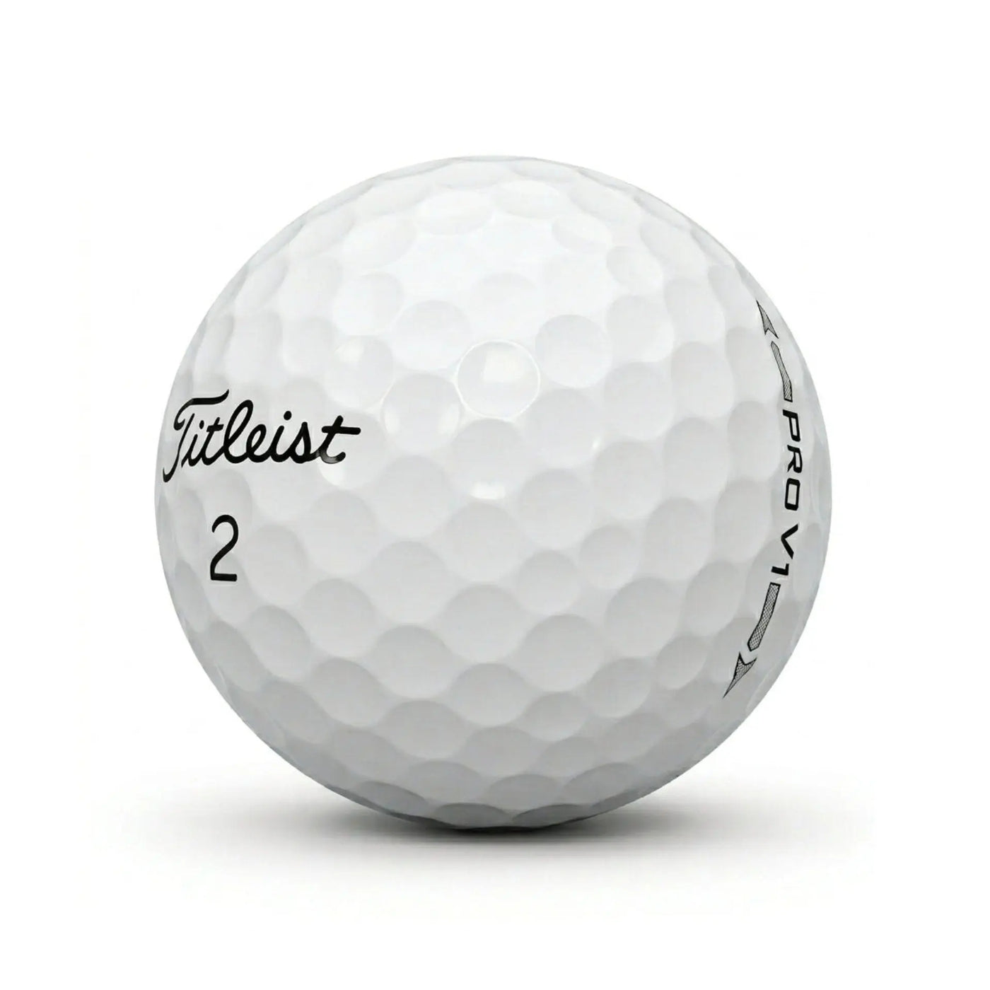 Titleist Pro V1 Lakeballs | Years Mix | AAA – 25 gebrauchte weiße Golfbälle freigestellt auf weißem Hintergrund