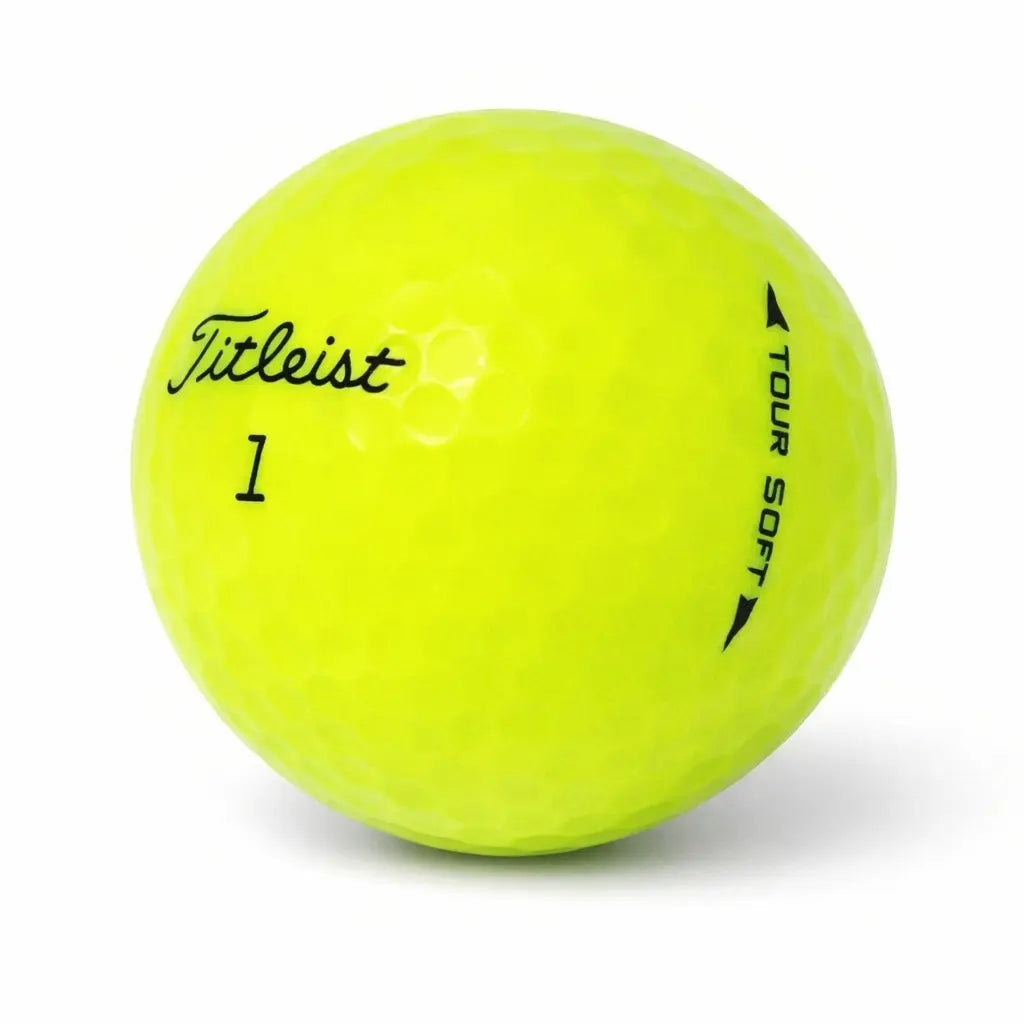 25 Titleist Tour Soft Yellow | AAAA/AAA