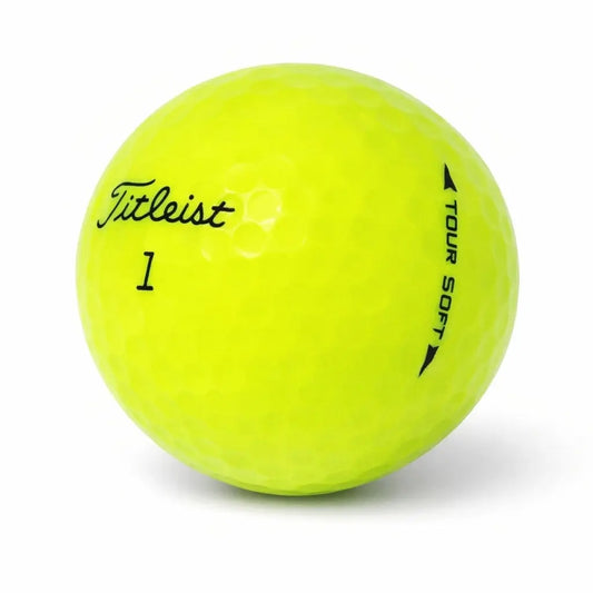 25 Titleist Tour Soft Yellow | AAAA/AAA
