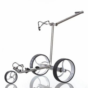 Trend Golf Streaker E-Trolley 2026, eleganter und leichter Golf-E-Trolley mit 3 Rädern.