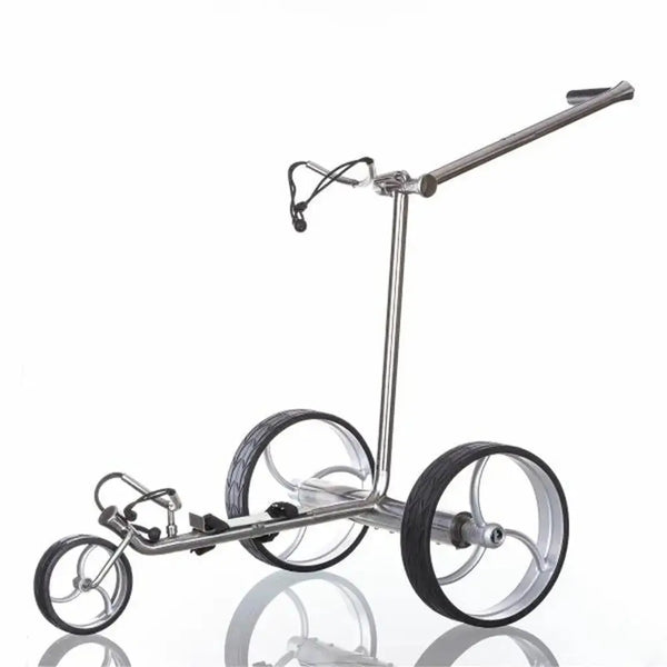 Trend Golf Streaker E-Trolley 2026, eleganter und leichter Golf-E-Trolley mit 3 Rädern.