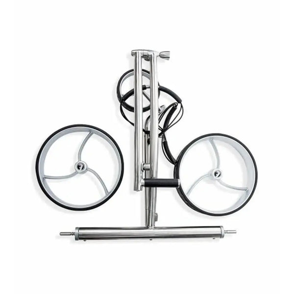 Trend Golf Walker E-Trolley 2026 mit zwei großen Rädern und stabiler Struktur.