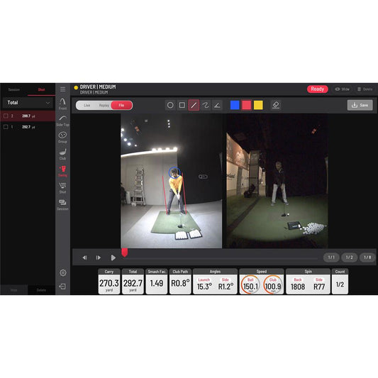 Uneekor Swing Optix - Cameras 