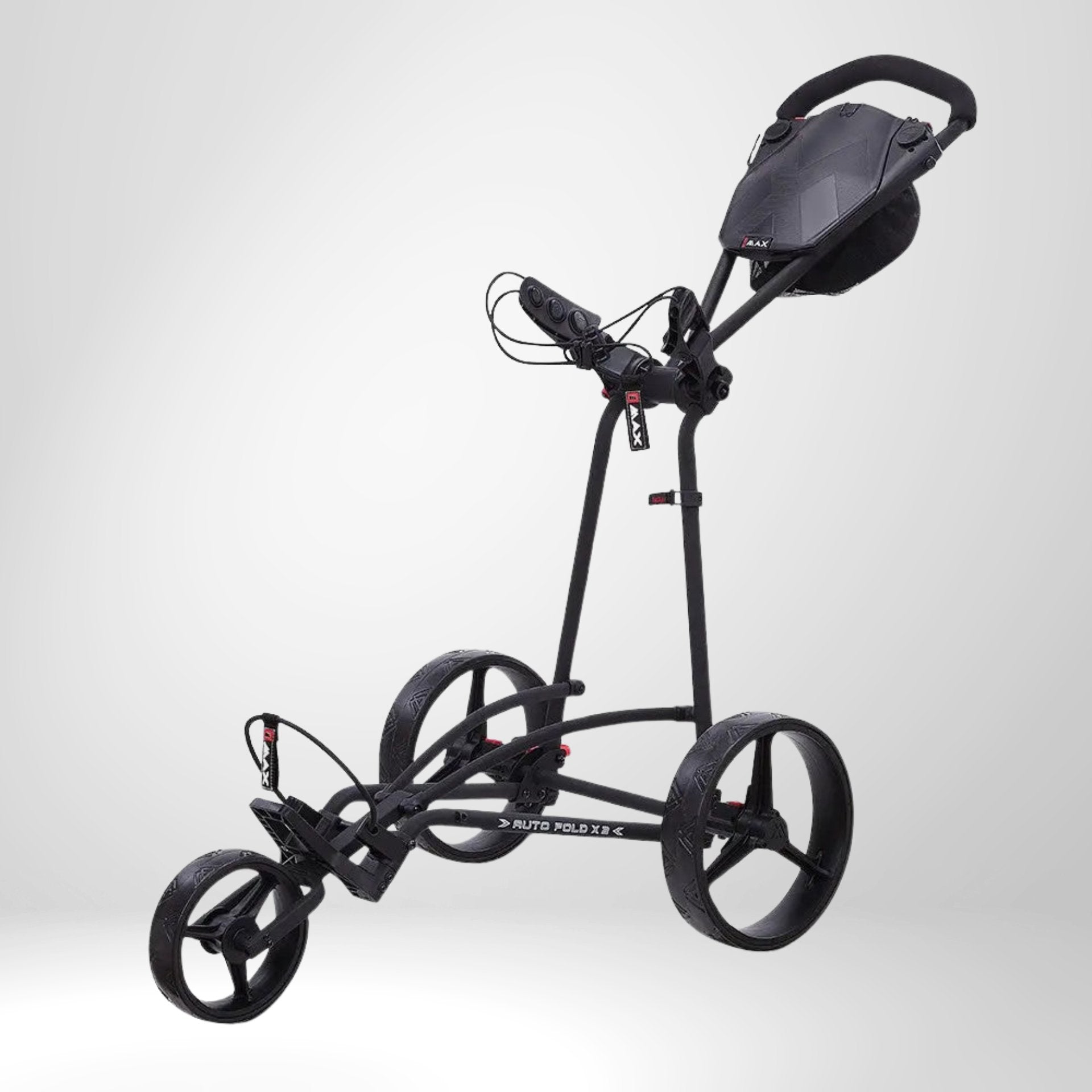 Big Max Autofold X2 - 3 Rad Push Trolley 