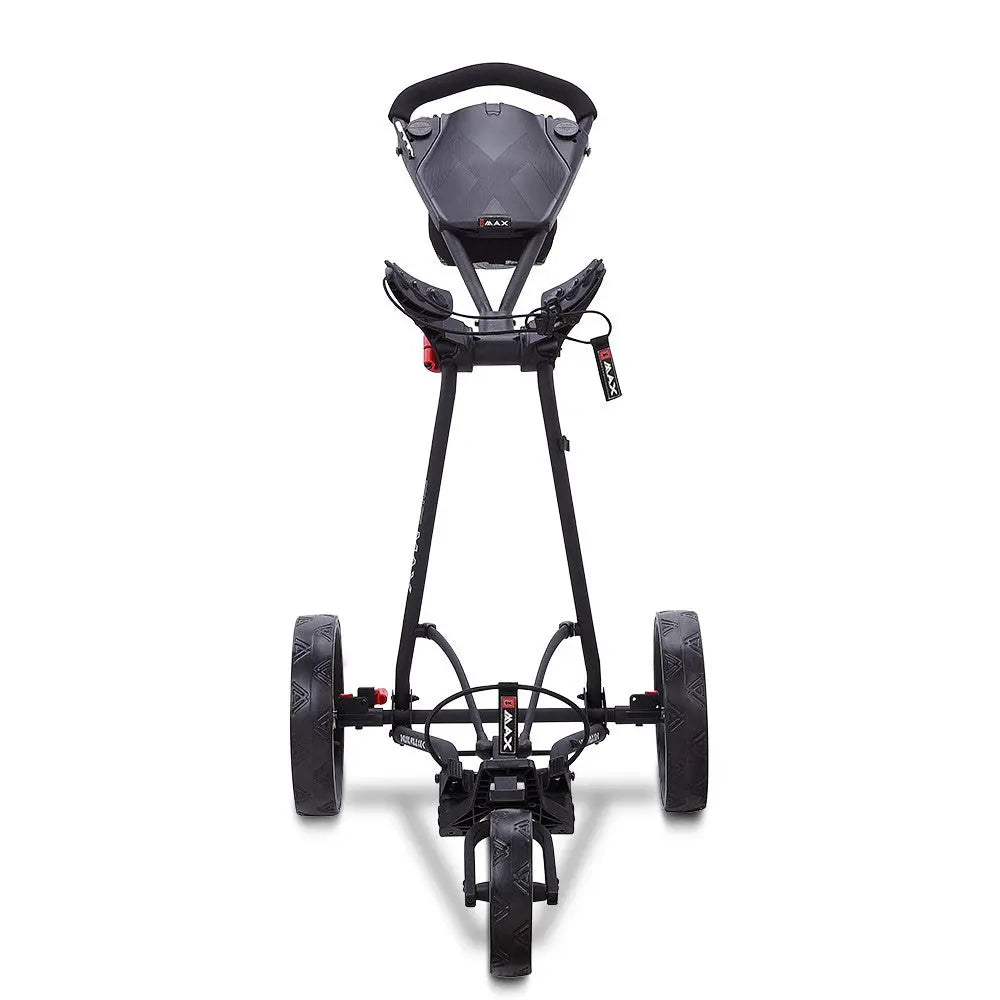 Big Max Autofold X2 - 3 Rad Push Trolley 