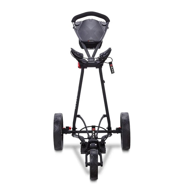 Big Max Autofold X2 – Seitenansicht Farbvariante 3, dreirädriger Golftrolley