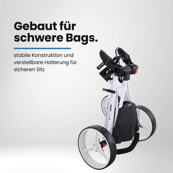Big Max Autofold X2 – Gesamtübersicht Push Trolley mit allen Farboptionen